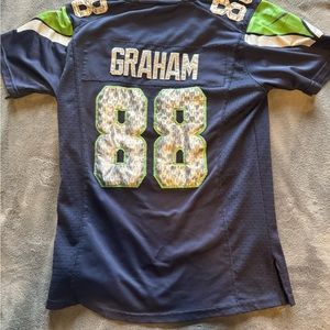 NFL Seahawks Graham 88 jersey